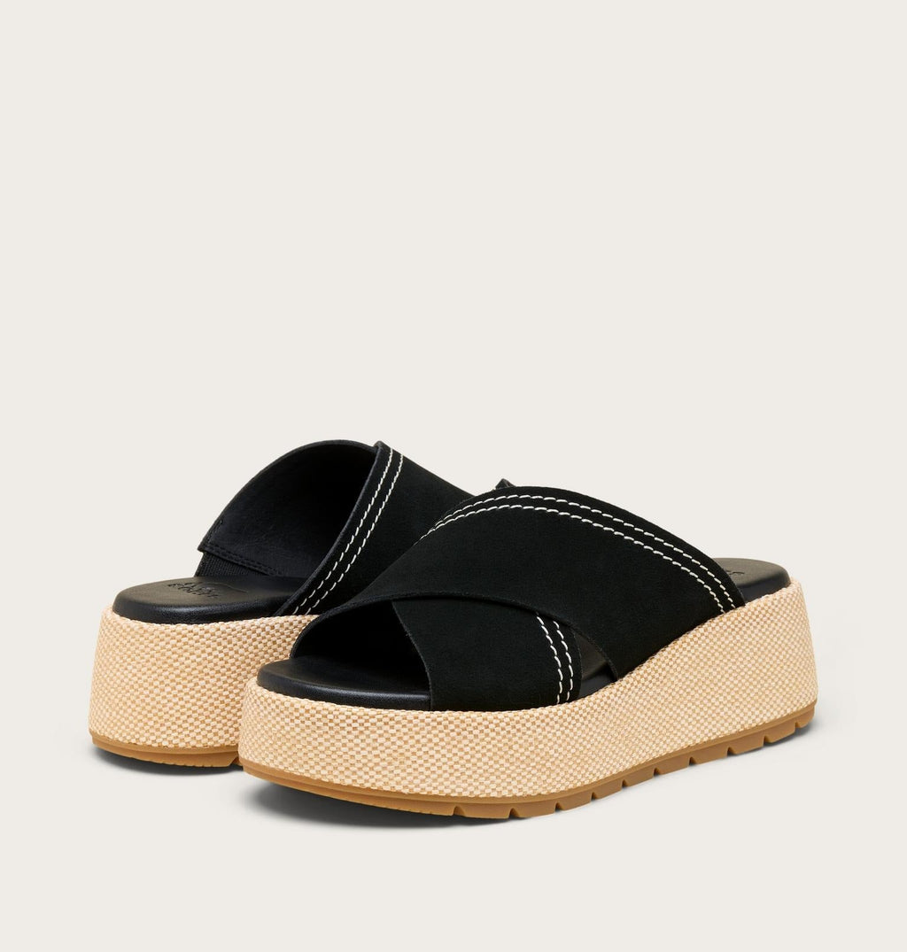 Sunpeak™ Platform Slide Women's Sandal - Black, Gum 2