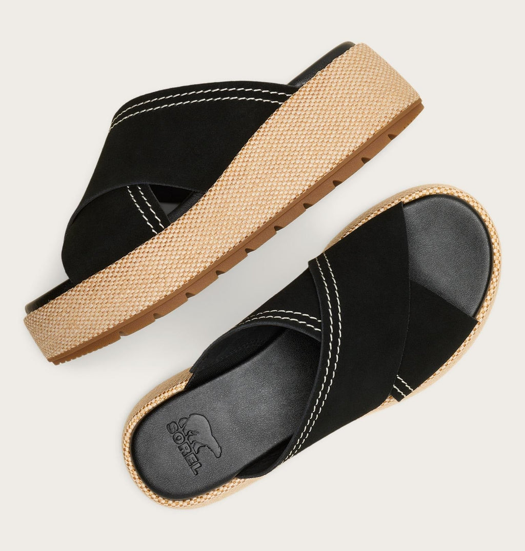 Sunpeak™ Platform Slide Women's Sandal - Black, Gum 2