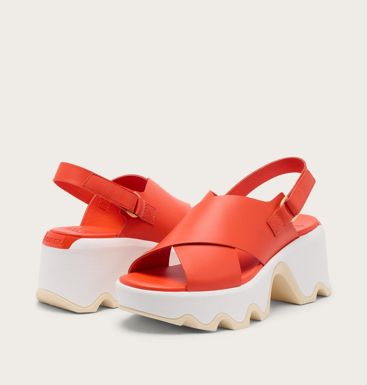 Kinetic™ Aura Slingback Women's Sandal - Crimson Fire, Honey White