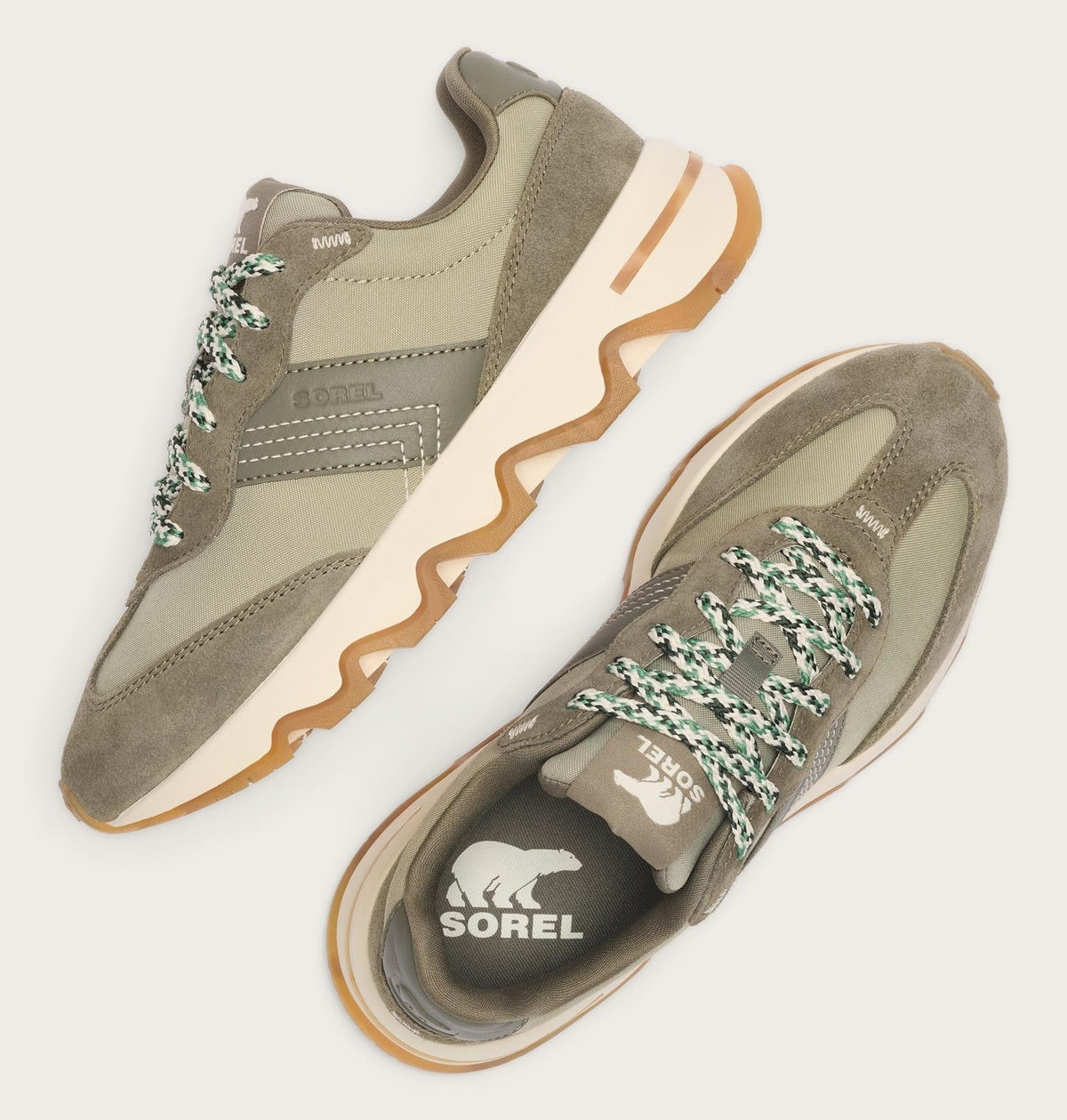 Kinetic™ Ember Women's Sneaker - Stone Green, Dusty Twill
