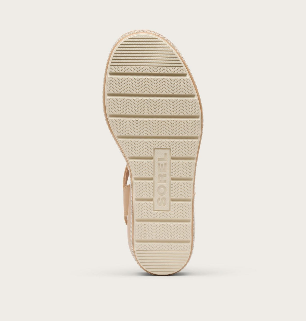 Sunpeak™ Wedge Ankle Strap Women's Sandal - Honest Beige, Chalk