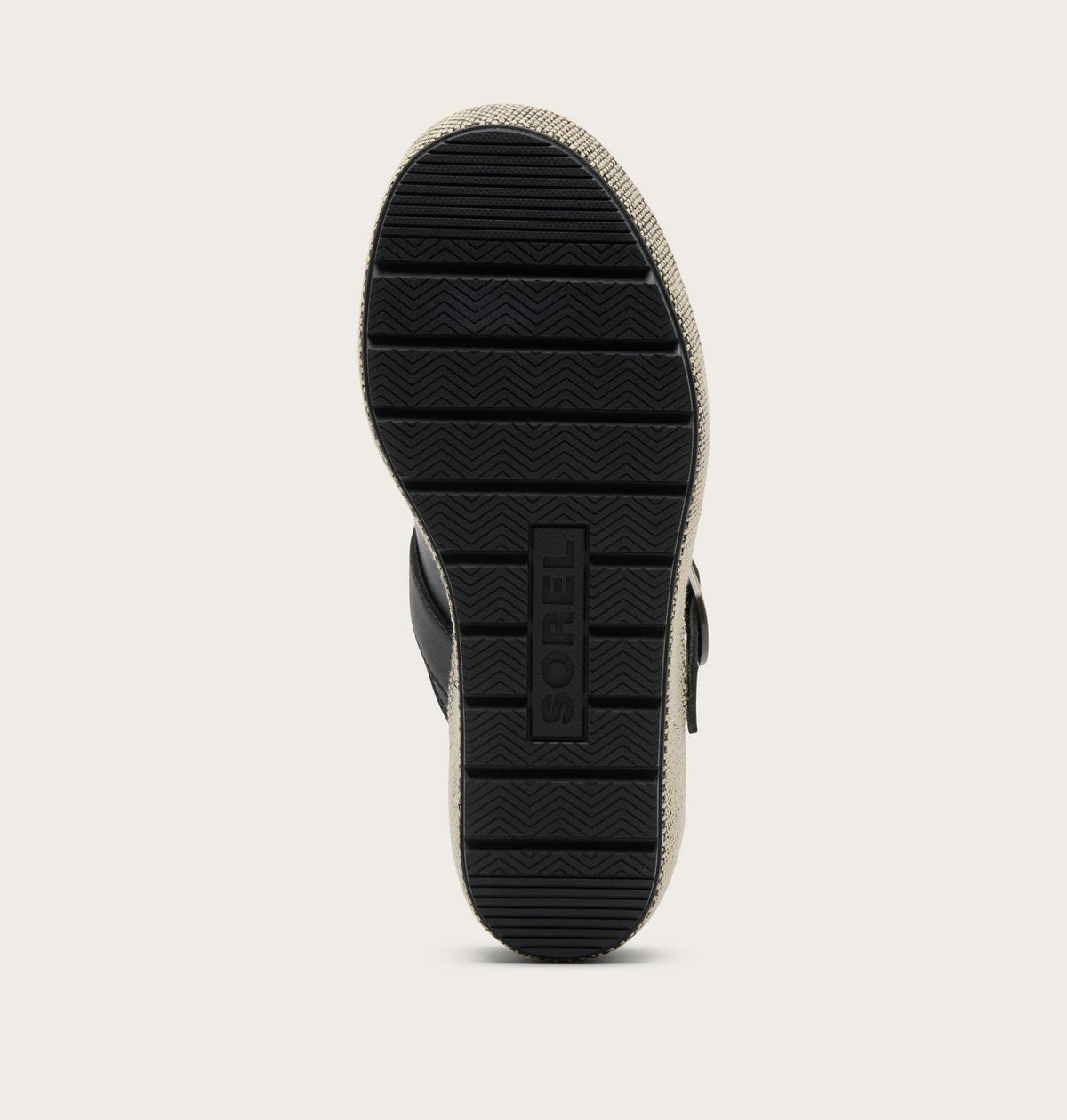 Sunpeak™ Wedge Slide Women's Sandal - Black, Natural