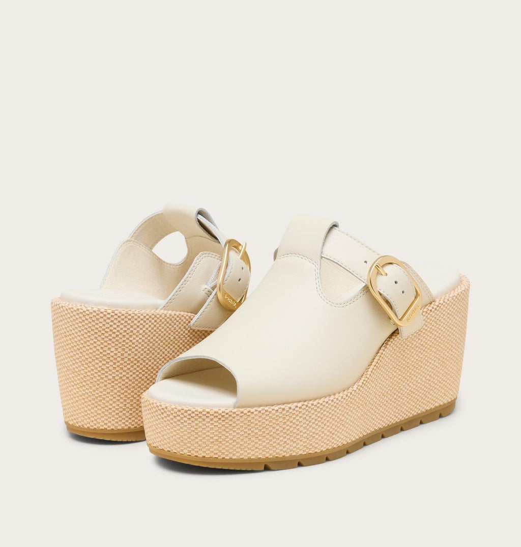 Sunpeak™ Wedge Slide Women's Sandal - Chalk, Gum 16