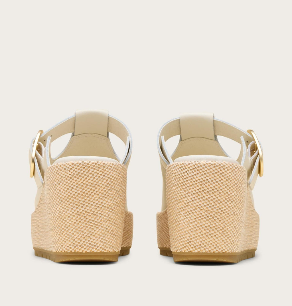 Sunpeak™ Wedge Slide Women's Sandal - Chalk, Gum 16