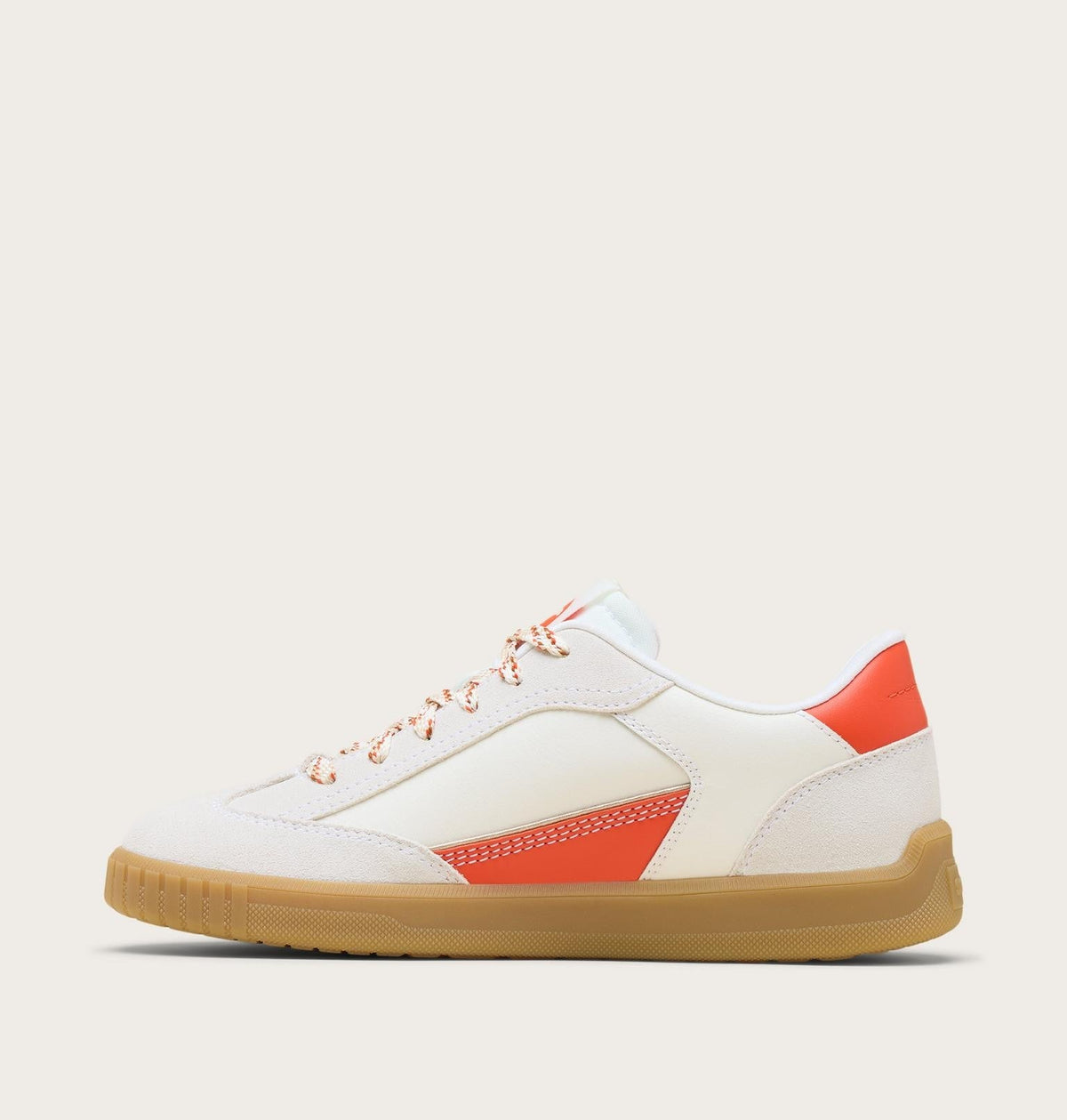 Ona™ Drift Women's Sneaker - Sea Salt, Crimson Fire