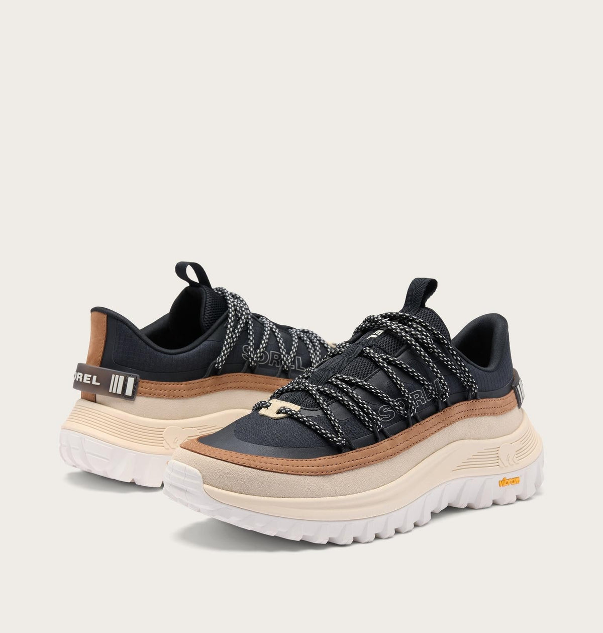 Callsign Horizon™ Low Men's Sneaker - Black, Velvet Tan
