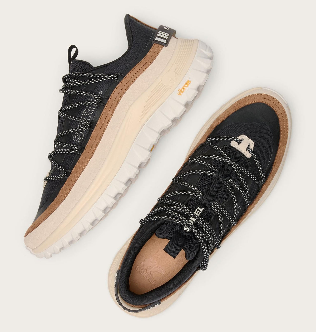 Callsign Horizon™ Low Men's Sneaker - Black, Velvet Tan