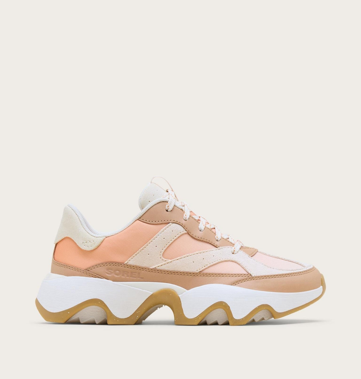 Kinetic™ Array Women's Sneaker - Honest Beige, White Peach