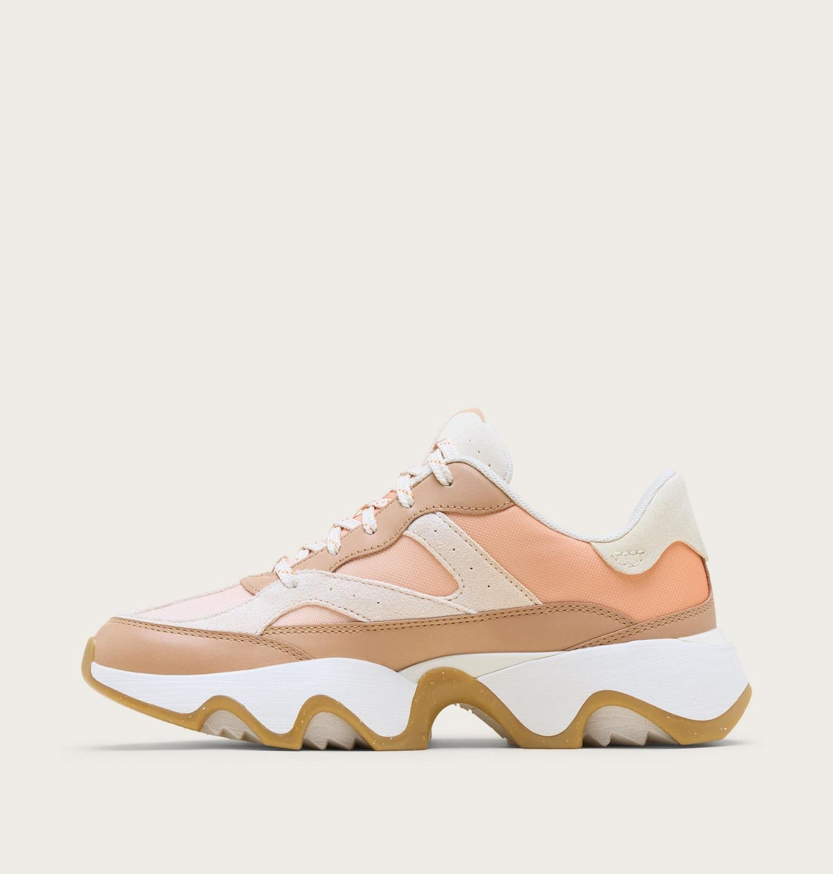 Kinetic™ Array Women's Sneaker - Honest Beige, White Peach