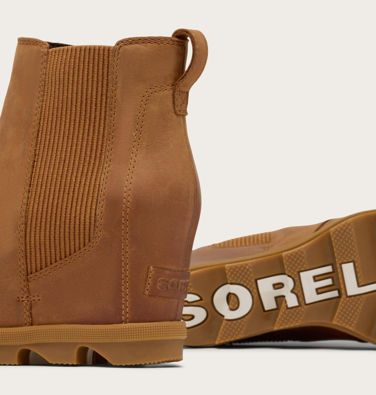 Joan Rhapsody™ Chelsea Wedge - Velvet Tan, Gum 2