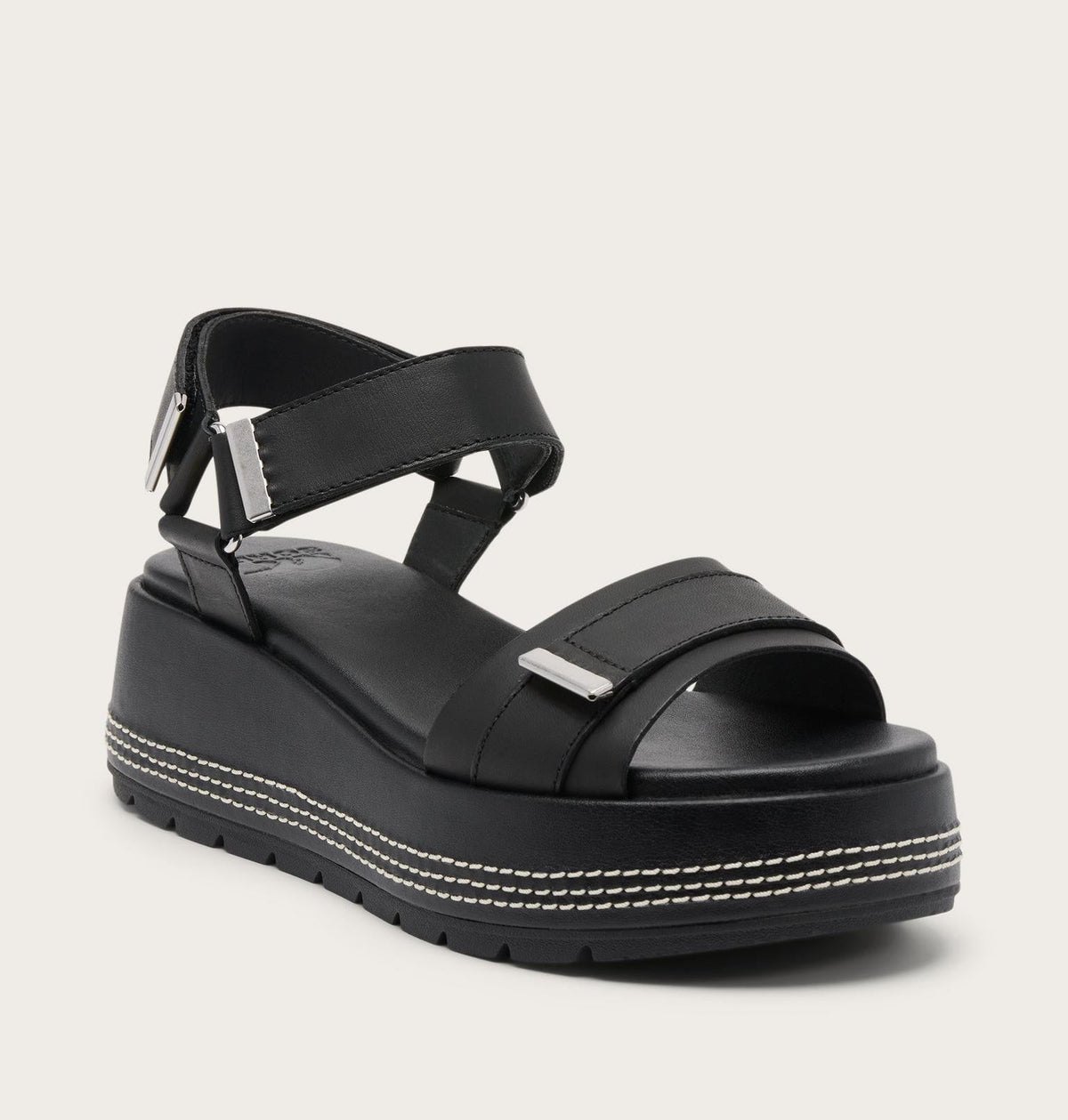 Sunpeak™ Platform Y-Strap Women's Sandal - Black, Black