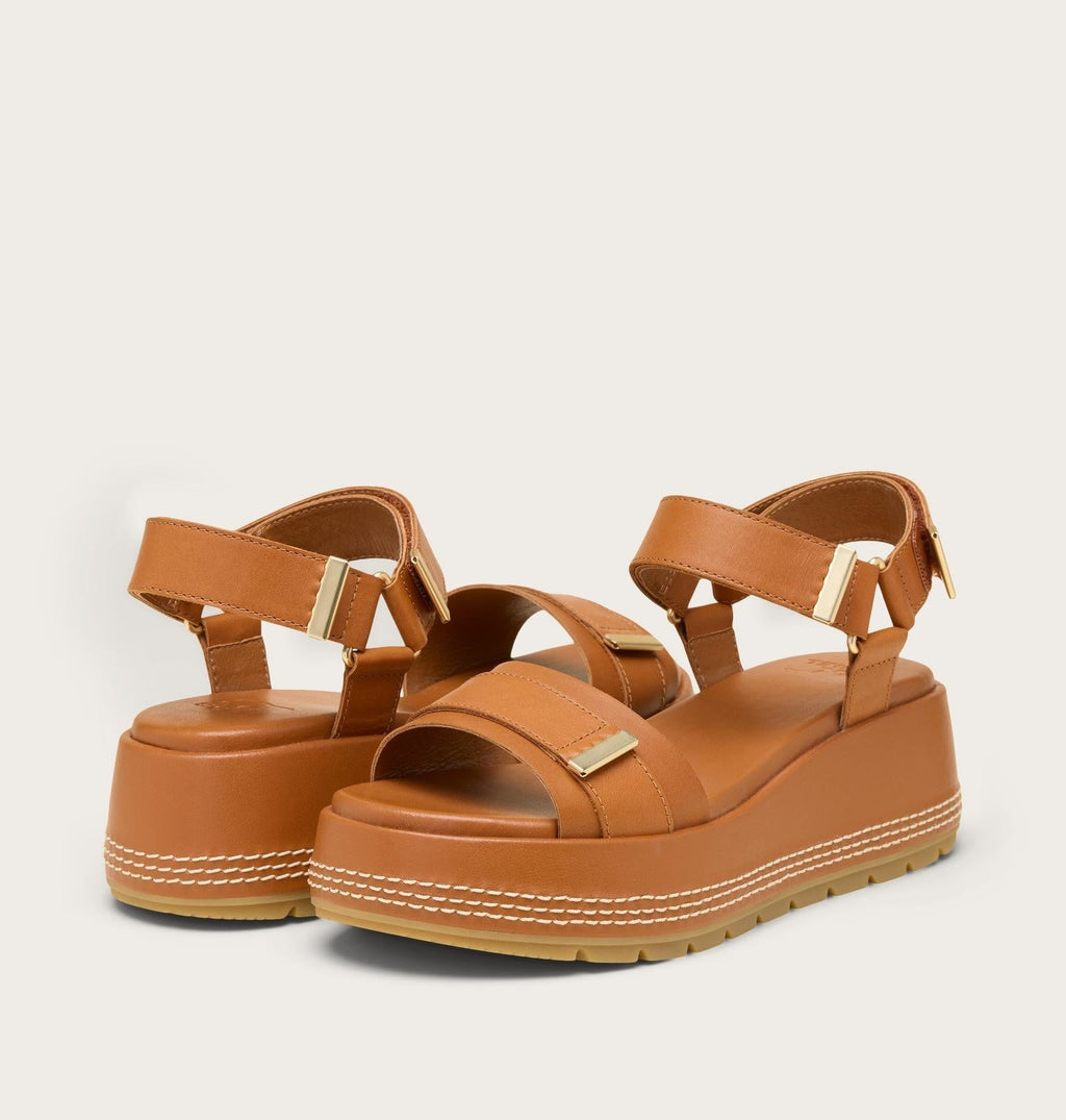 Sunpeak™ Platform Y-Strap Women's Sandal - Iced Tea, Gum 16