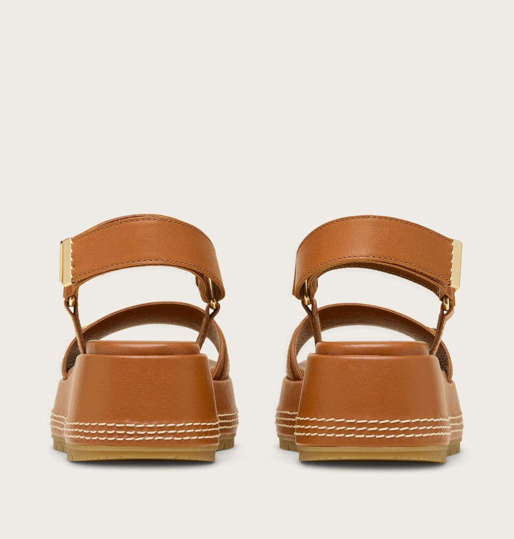 Sunpeak™ Platform Y-Strap Women's Sandal - Iced Tea, Gum 16