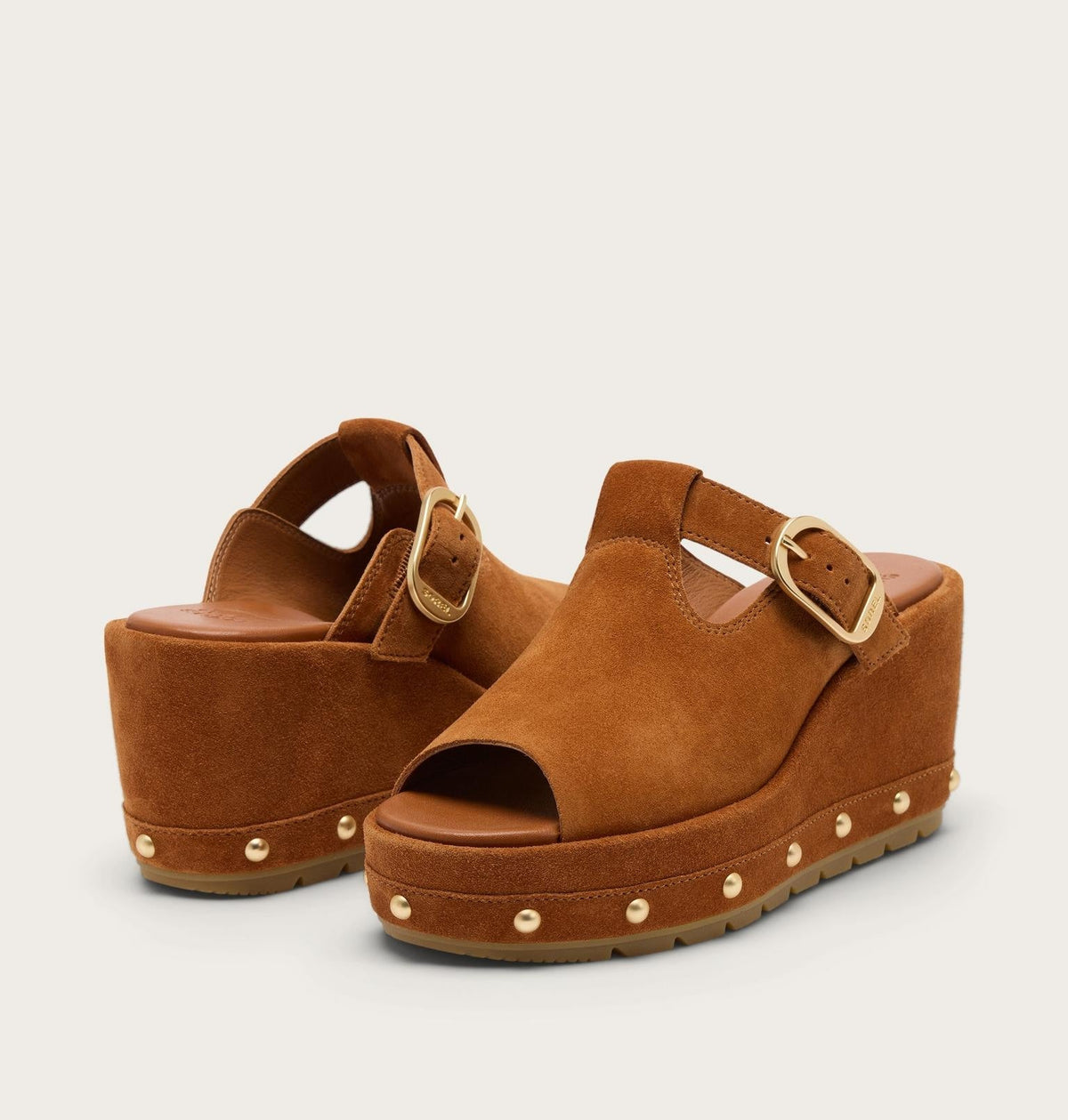 Sunpeak™ Wedge Slide RVT Women's Sandal - Iced Tea, Gum 16