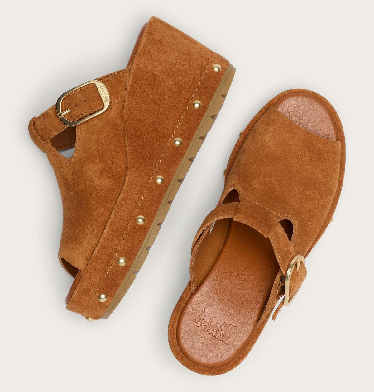 Sunpeak™ Wedge Slide RVT Women's Sandal - Iced Tea, Gum 16