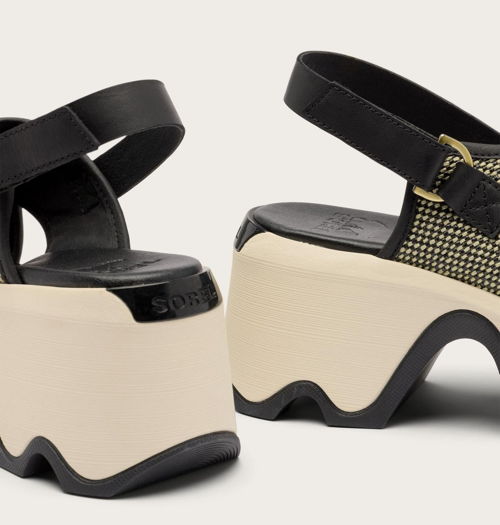 Kinetic™ Aura Slingback TXT Women's Sandal - Black, Bleached Ceramic