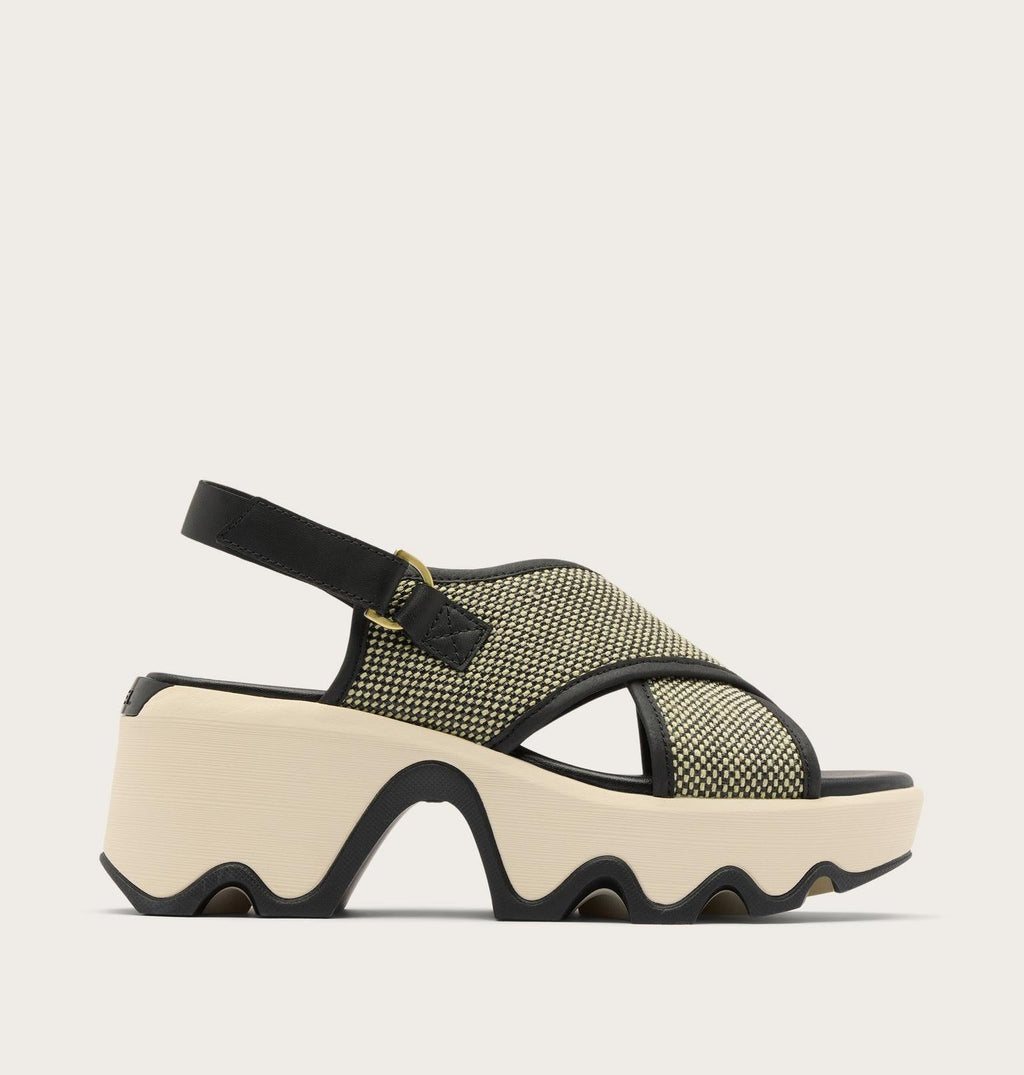 Kinetic™ Aura Slingback TXT Women's Sandal - Black, Bleached Ceramic