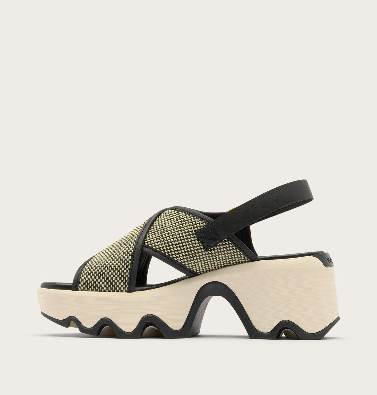 Kinetic™ Aura Slingback TXT Women's Sandal - Black, Bleached Ceramic