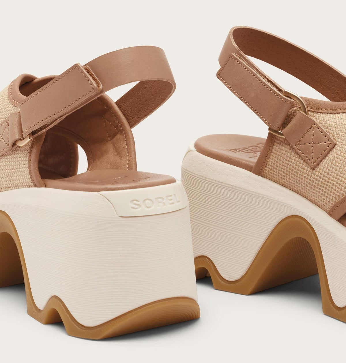 Kinetic™ Aura Slingback TXT Women's Sandal - Honest Beige, Gum 16