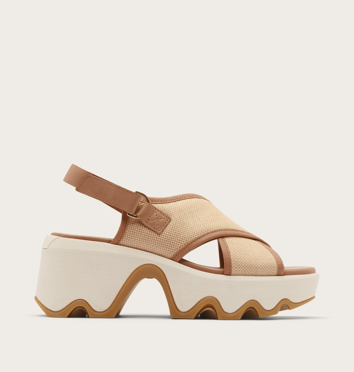 Kinetic™ Aura Slingback TXT Women's Sandal - Honest Beige, Gum 16