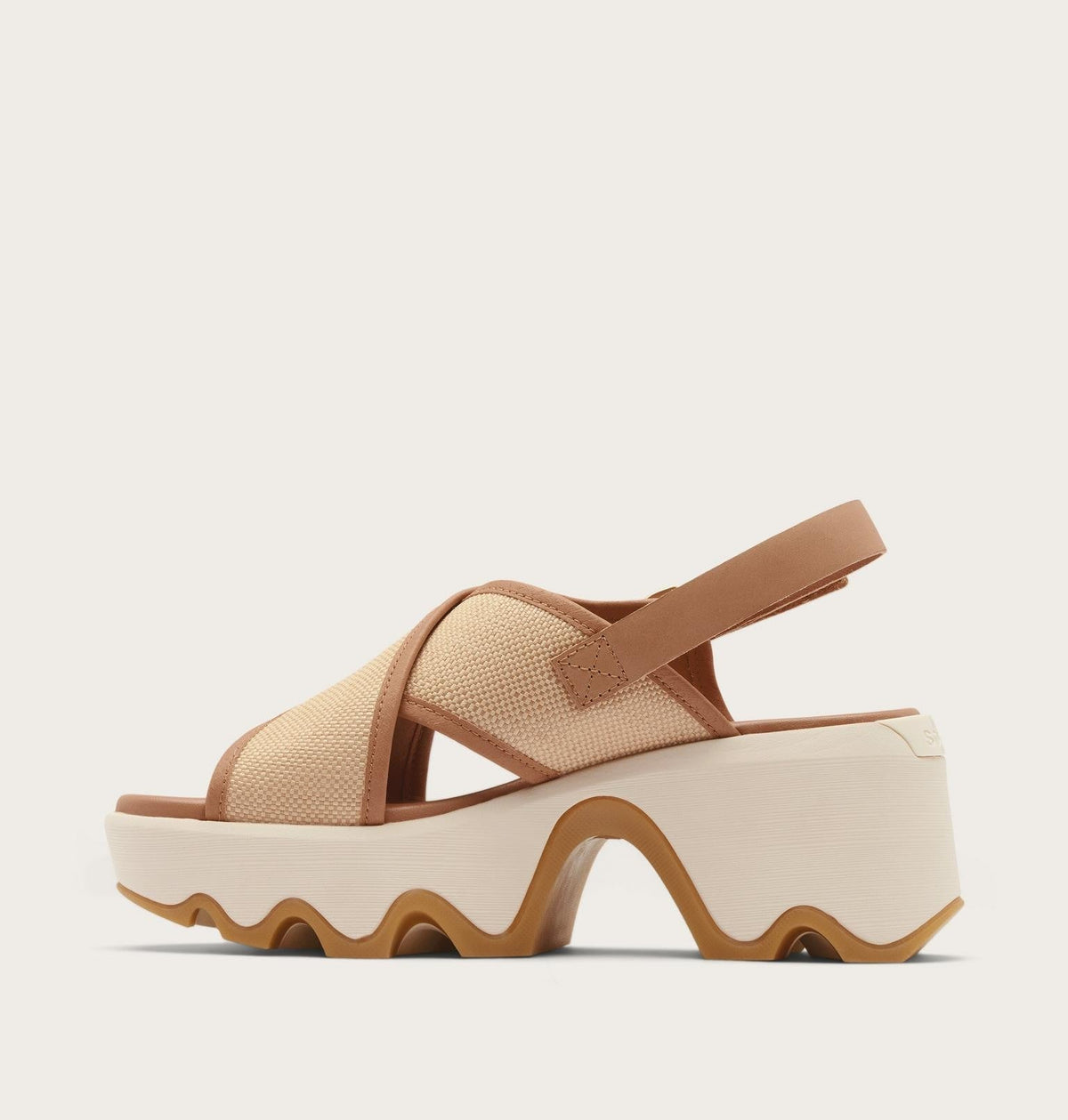 Kinetic™ Aura Slingback TXT Women's Sandal - Honest Beige, Gum 16