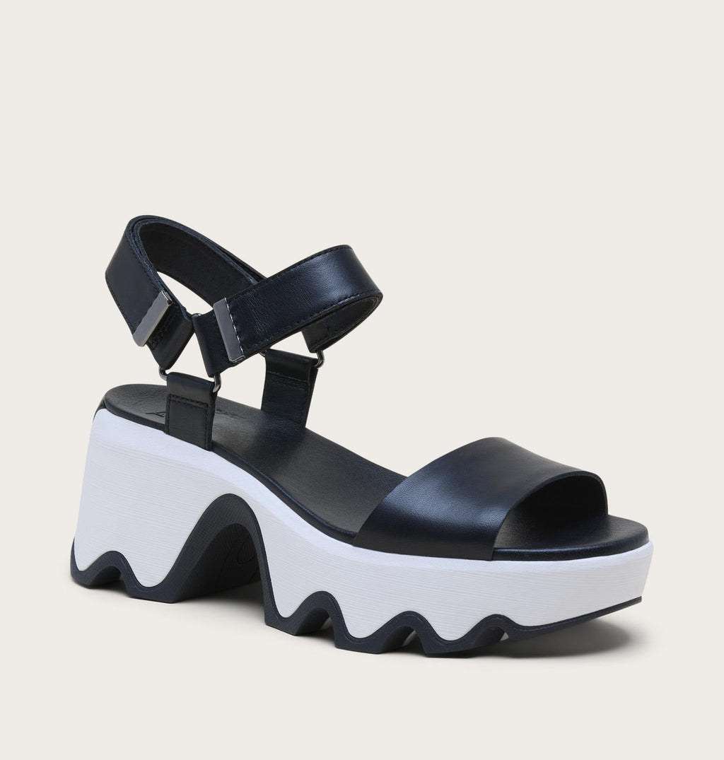Kinetic™ Aura Y-Strap Women's Sandal - Black, Sea Salt