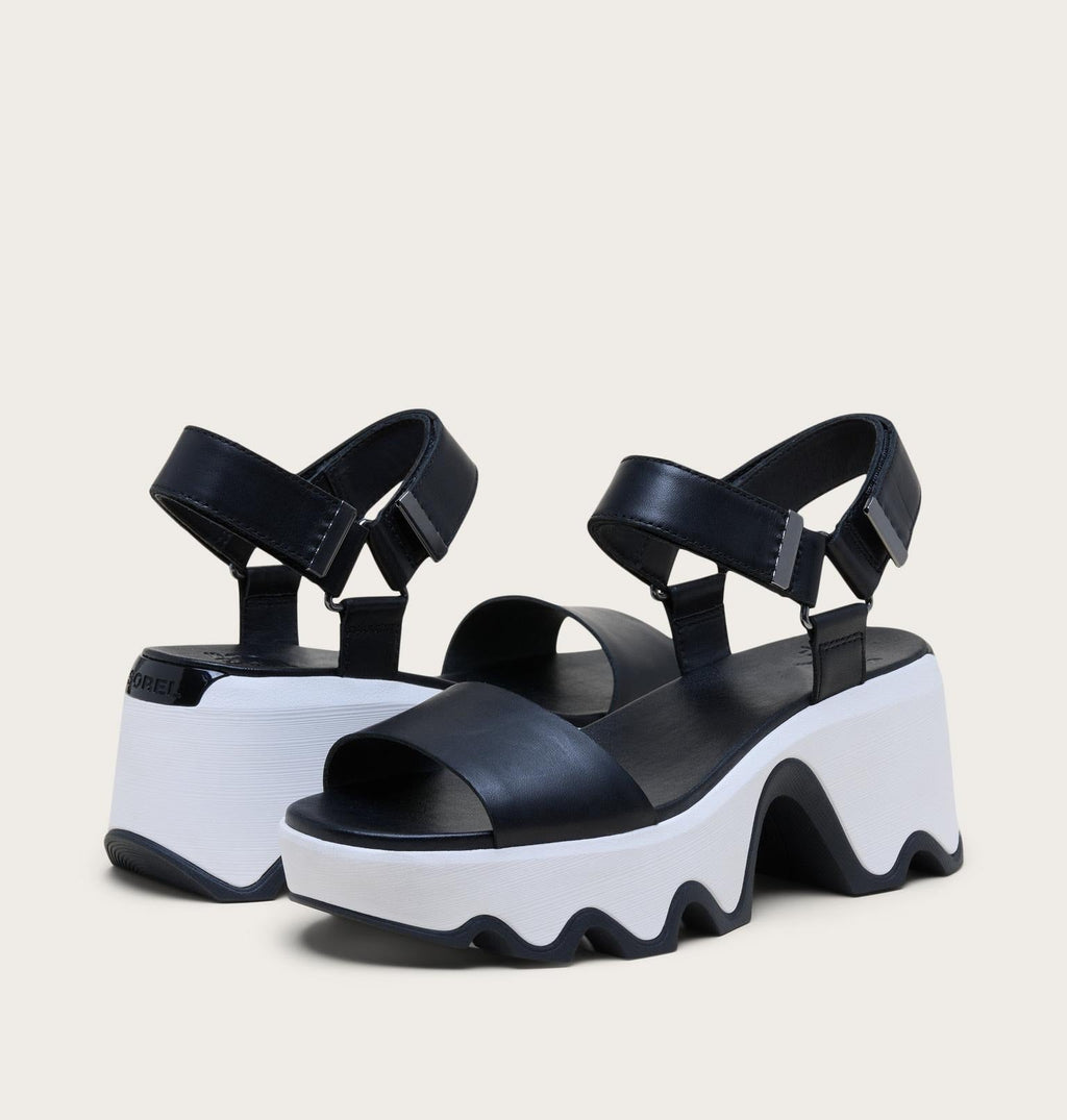 Kinetic™ Aura Y-Strap Women's Sandal - Black, Sea Salt