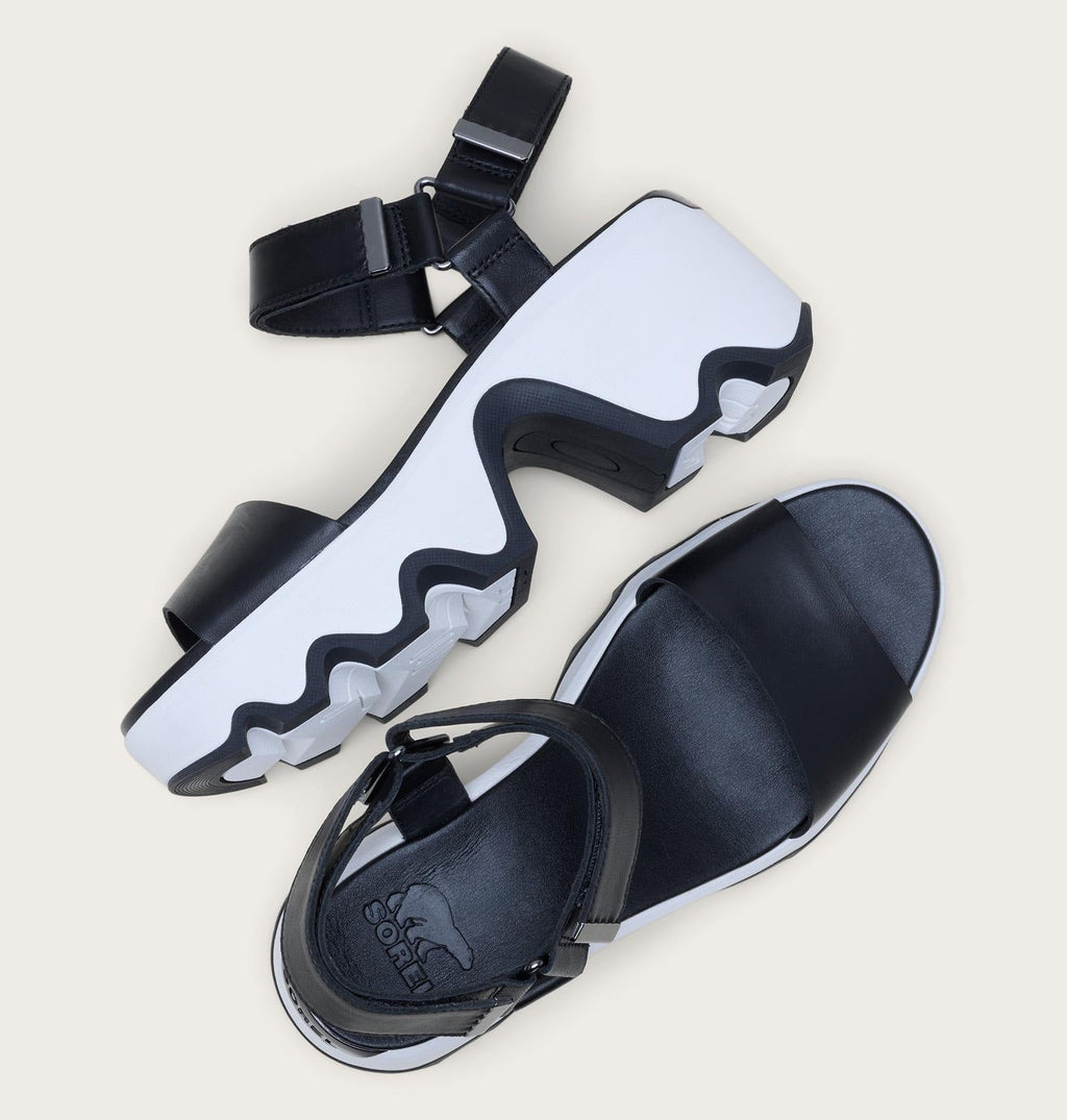 Kinetic™ Aura Y-Strap Women's Sandal - Black, Sea Salt
