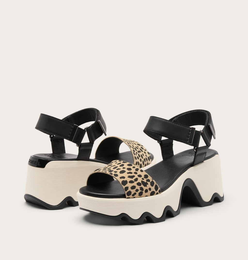 Kinetic™ Aura Y-Strap Women's Sandal - Black, Snow 2
