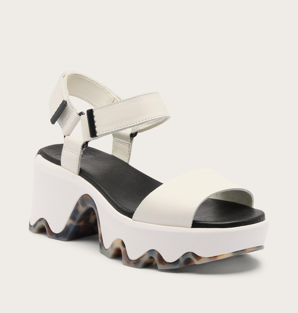 Kinetic™ Aura Y-Strap Women's Sandal - Sea Salt, Black