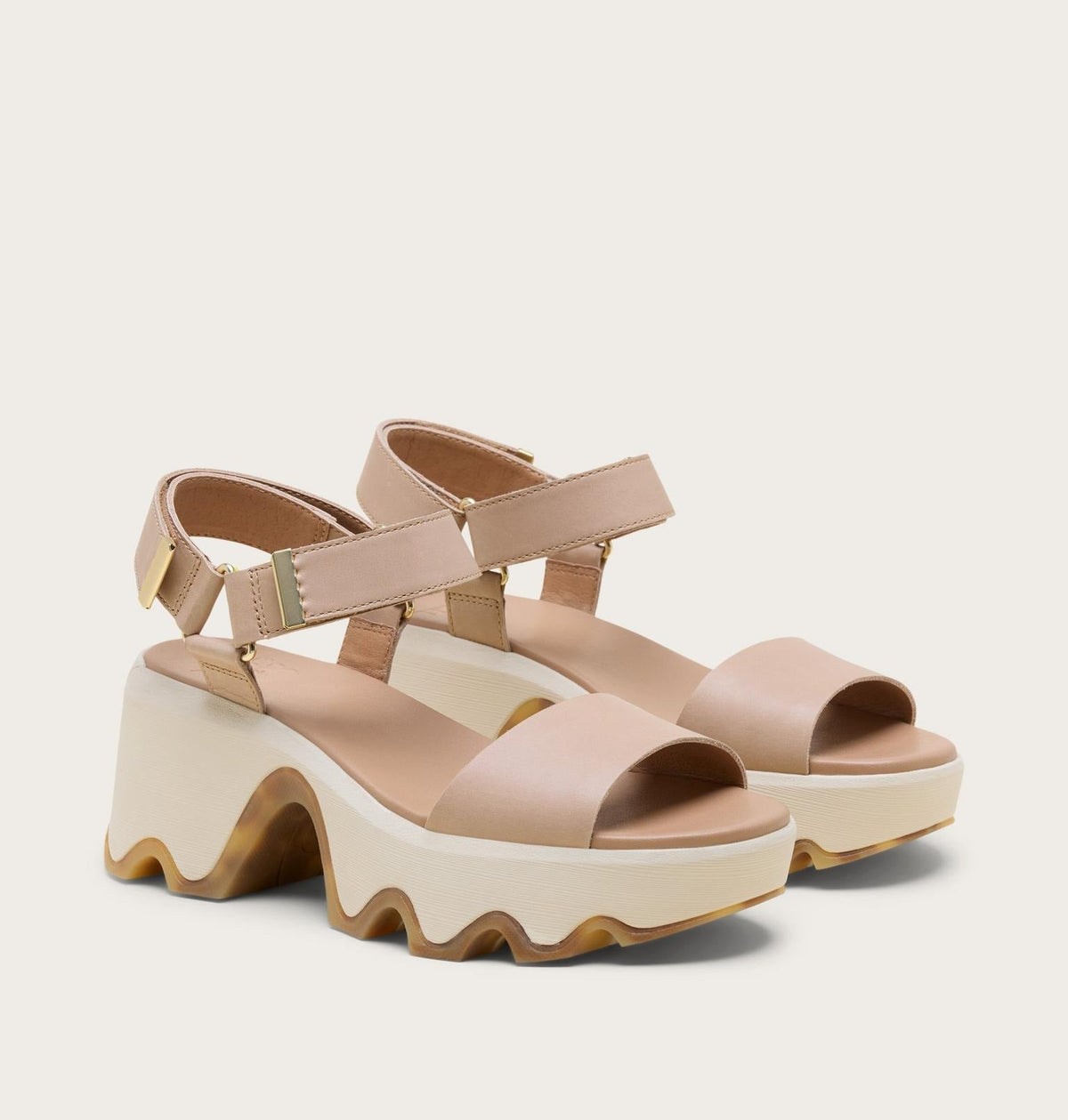 Kinetic™ Aura Y-Strap Women's Sandal - Honest Beige, Bleached Ceramic