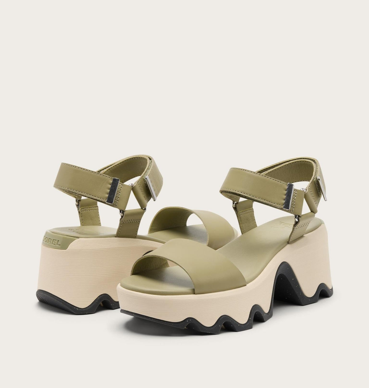 Kinetic™ Aura Y-Strap Women's Sandal - Dusty Twill, Gum 18