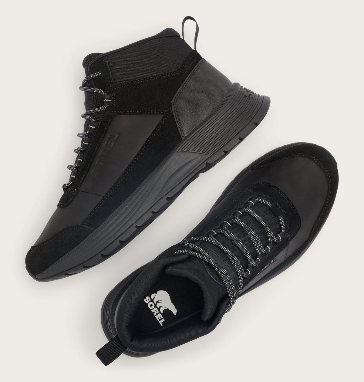 Outing™ SE Mid Men's Waterproof Boot - Black, Black