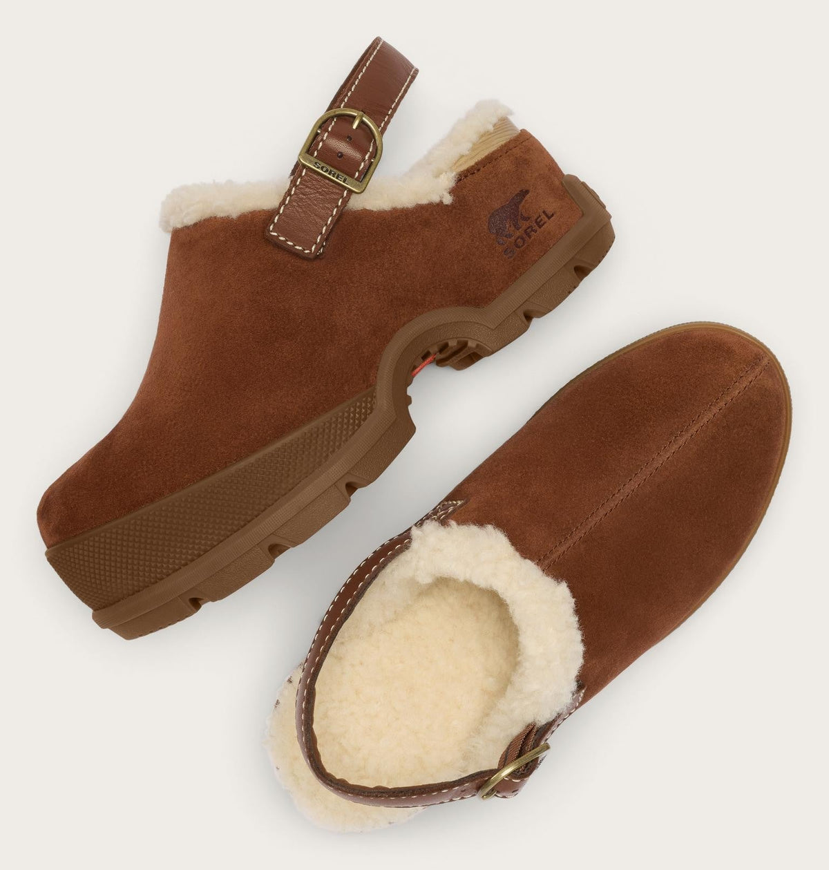 Roam'n Clog™ Cozy Women's Shoe - Dark Auburn, Gum 2