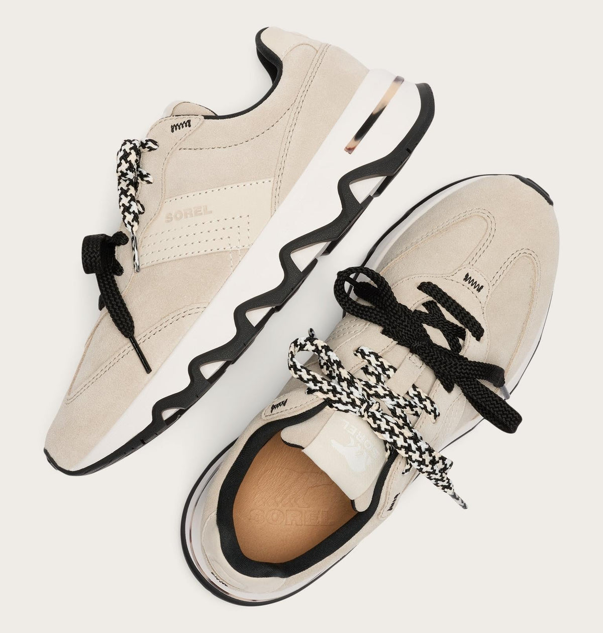 Kinetic™ Ember Lux Women's Sneaker - Fawn, Black