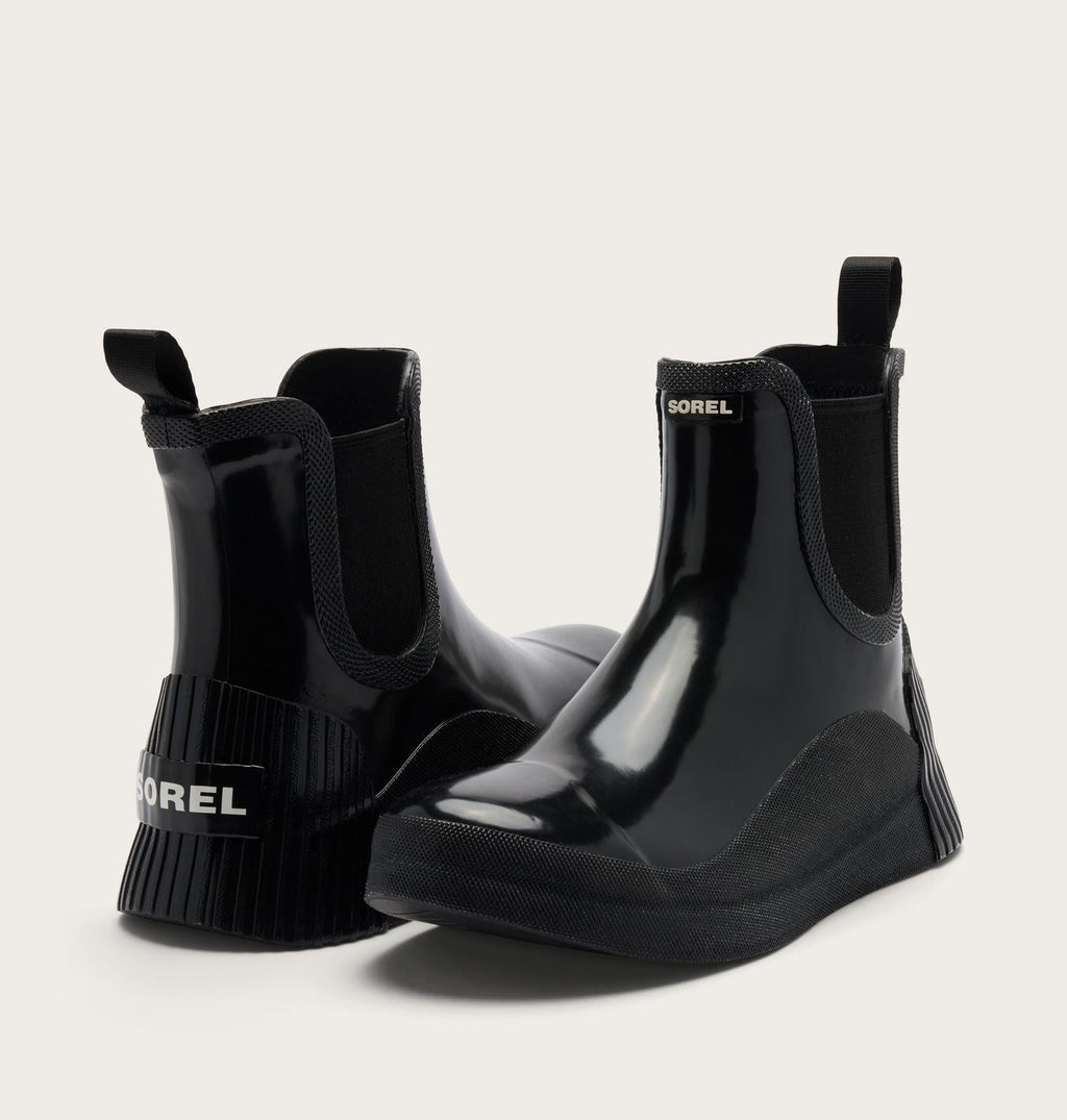 Out N About™ IV Chelsea Rain Women's Waterproof Boot - Black, Sea Salt