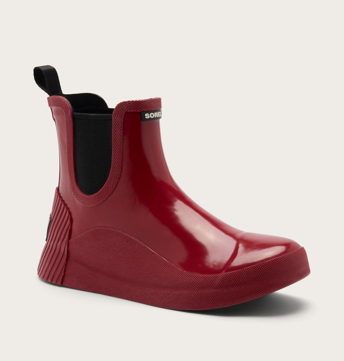 Out N About™ IV Chelsea Rain Women's Waterproof Boot - Red Dahlia, Black