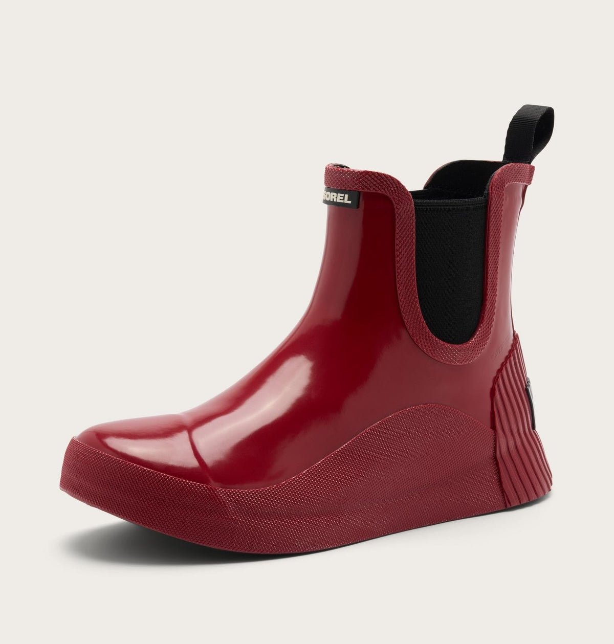 Out N About™ IV Chelsea Rain Women's Waterproof Boot - Red Dahlia, Black