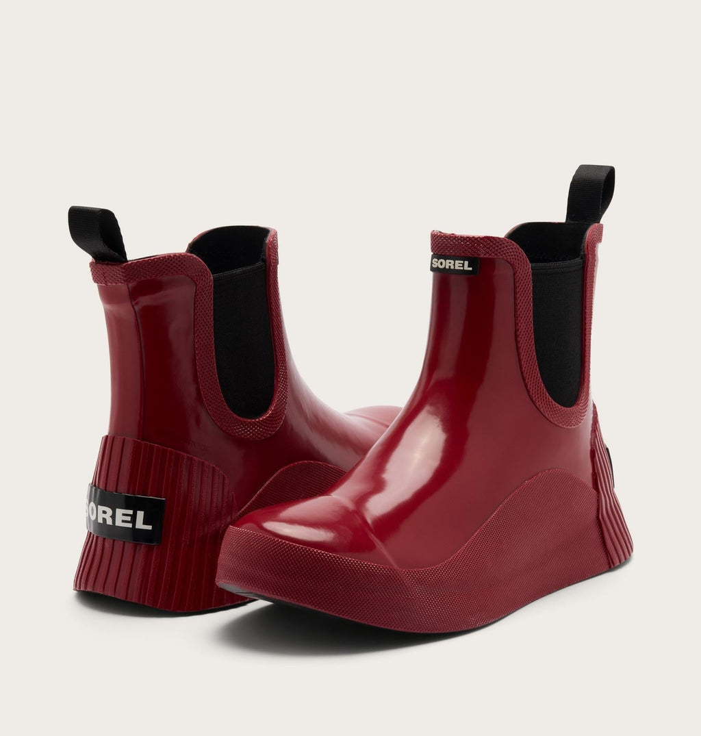 Out N About™ IV Chelsea Rain Women's Waterproof Boot - Red Dahlia, Black
