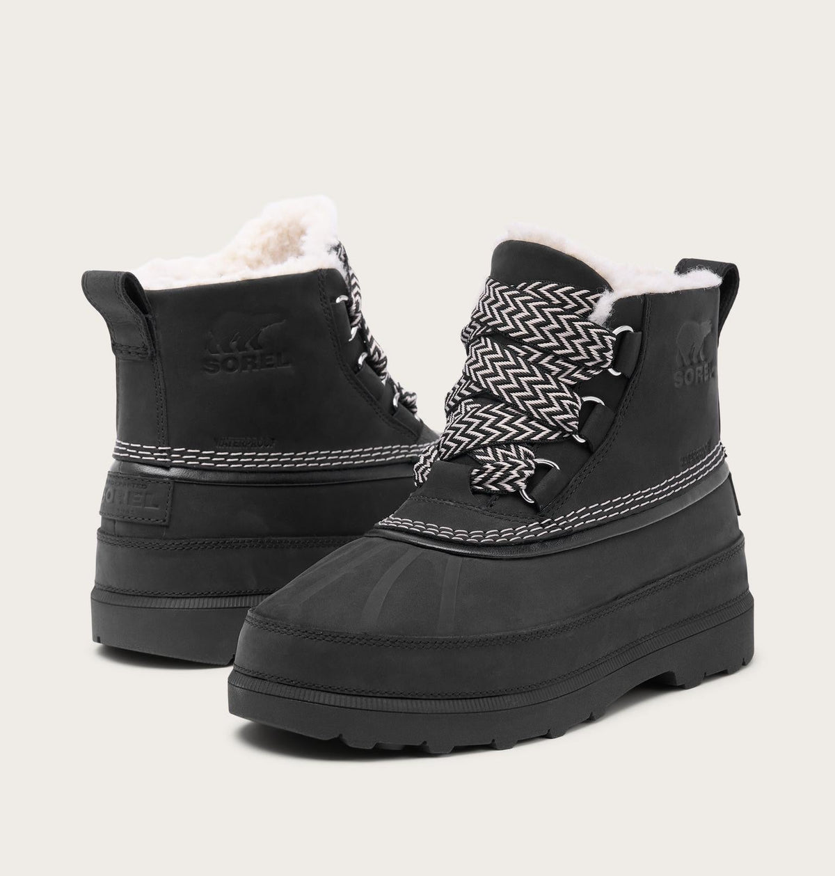 Ambler™ Fireside Chukka Women's Waterproof Boot - Black, Dark Stone