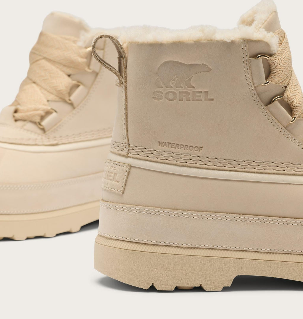 Ambler™ Fireside Chukka Women's Waterproof Boot - Bleached Ceramic, Warm Gold