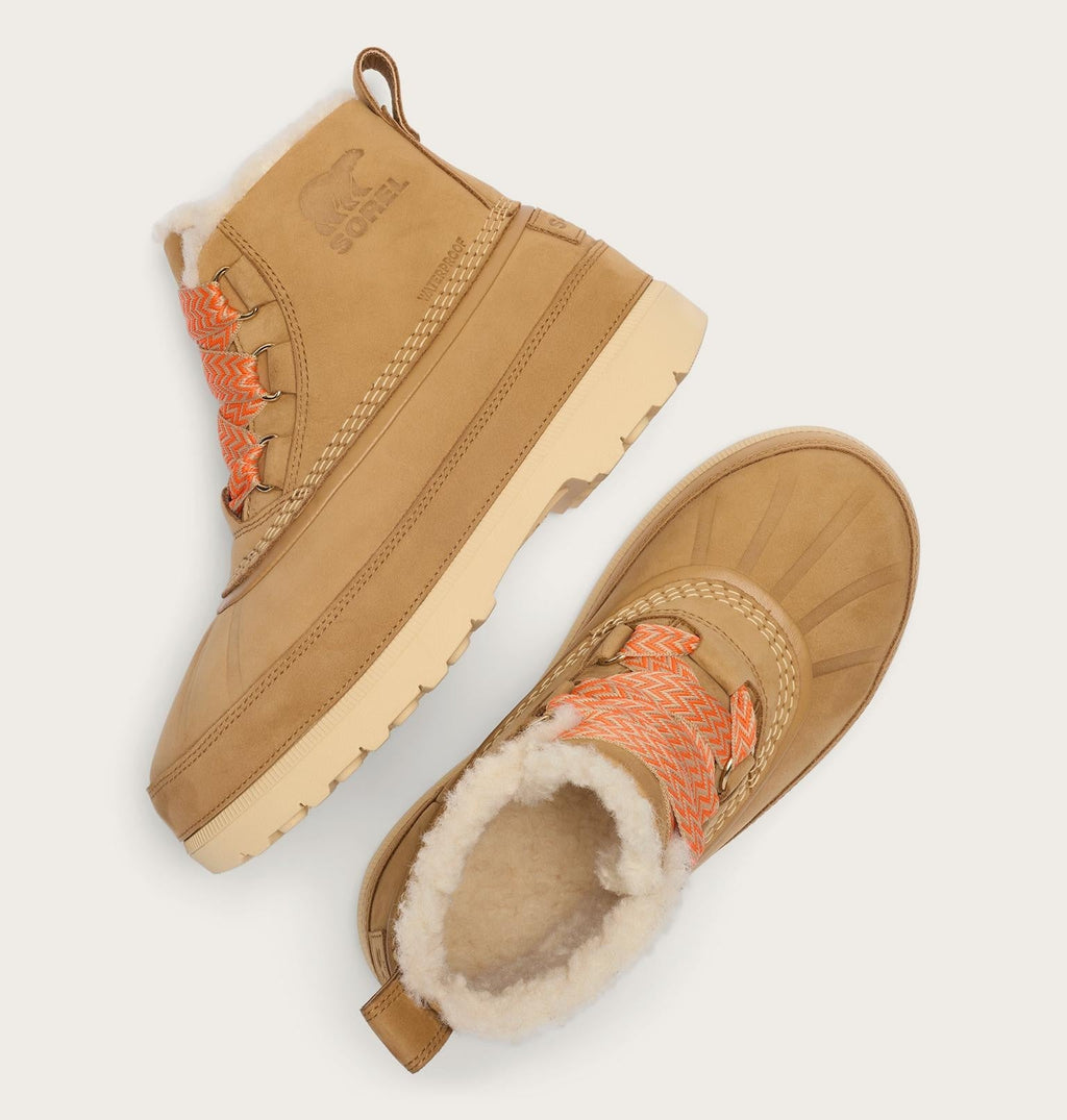Ambler™ Fireside Chukka Women's Waterproof Boot - Caribou Buff, Caribou Beige