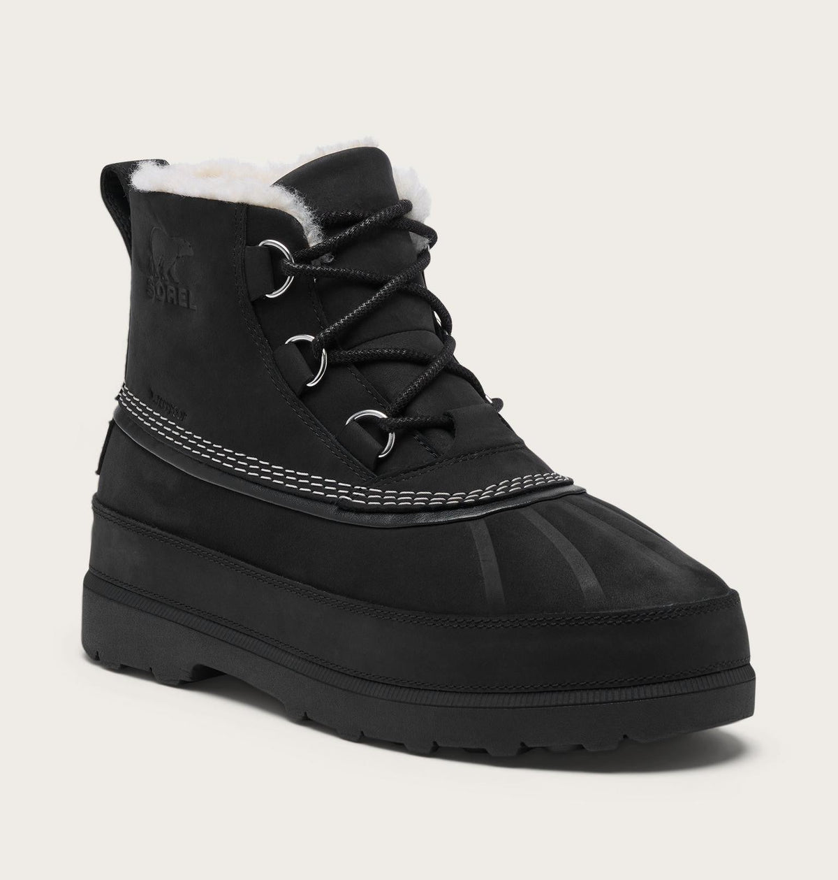 Ambler™ Fireside Chukka Men's Waterproof Boot - Black, Dark Stone