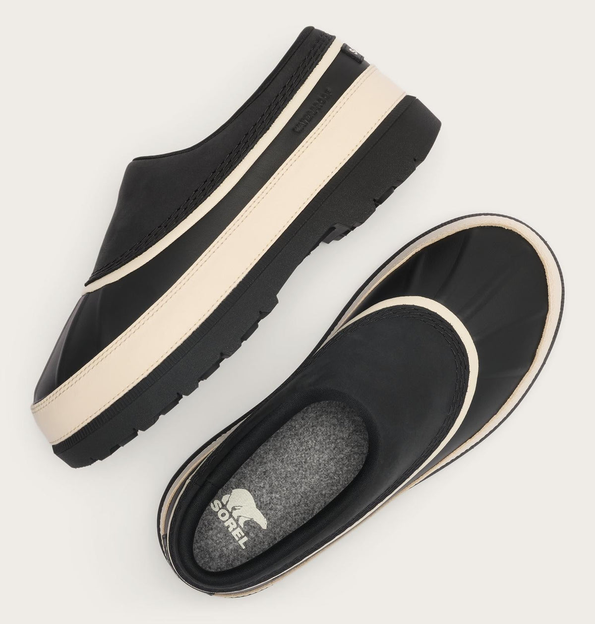 Ambler™ Women's Waterproof Clog - Black, Dark Stone