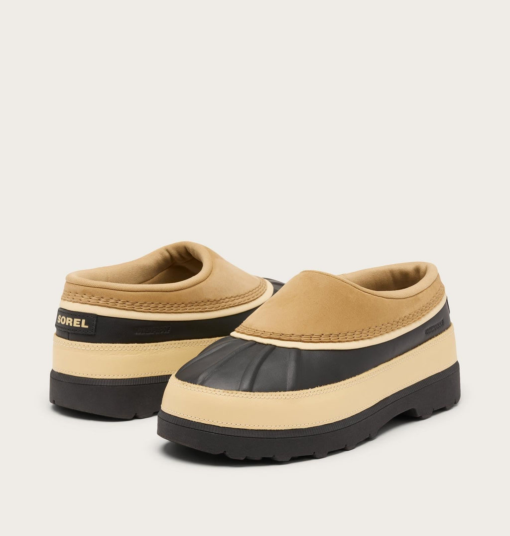 Ambler™ Women's Waterproof Clog - Caribou Buff, Black