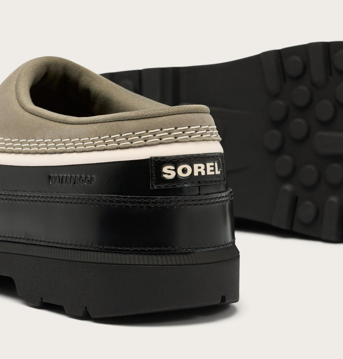 Ambler™ Women's Waterproof Clog - Stone Green, Black