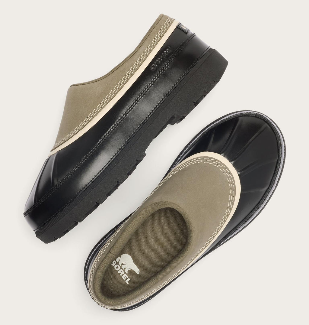 Ambler™ Women's Waterproof Clog - Stone Green, Black