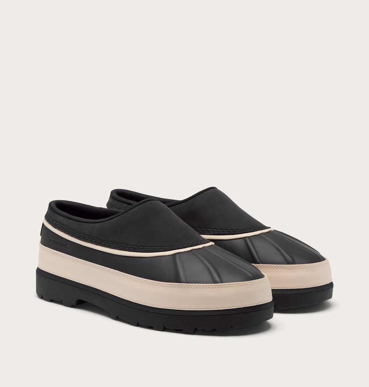 Ambler™ Waterproof Men's Clog - Black, Dark Stone