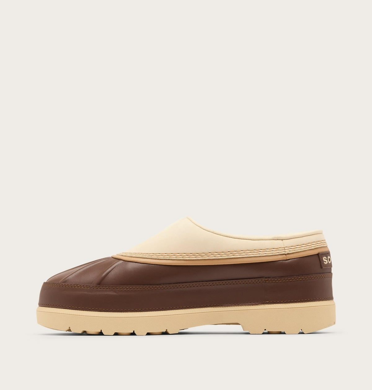Ambler™ Waterproof Men's Clog - Bleached Ceramic, Tobacco