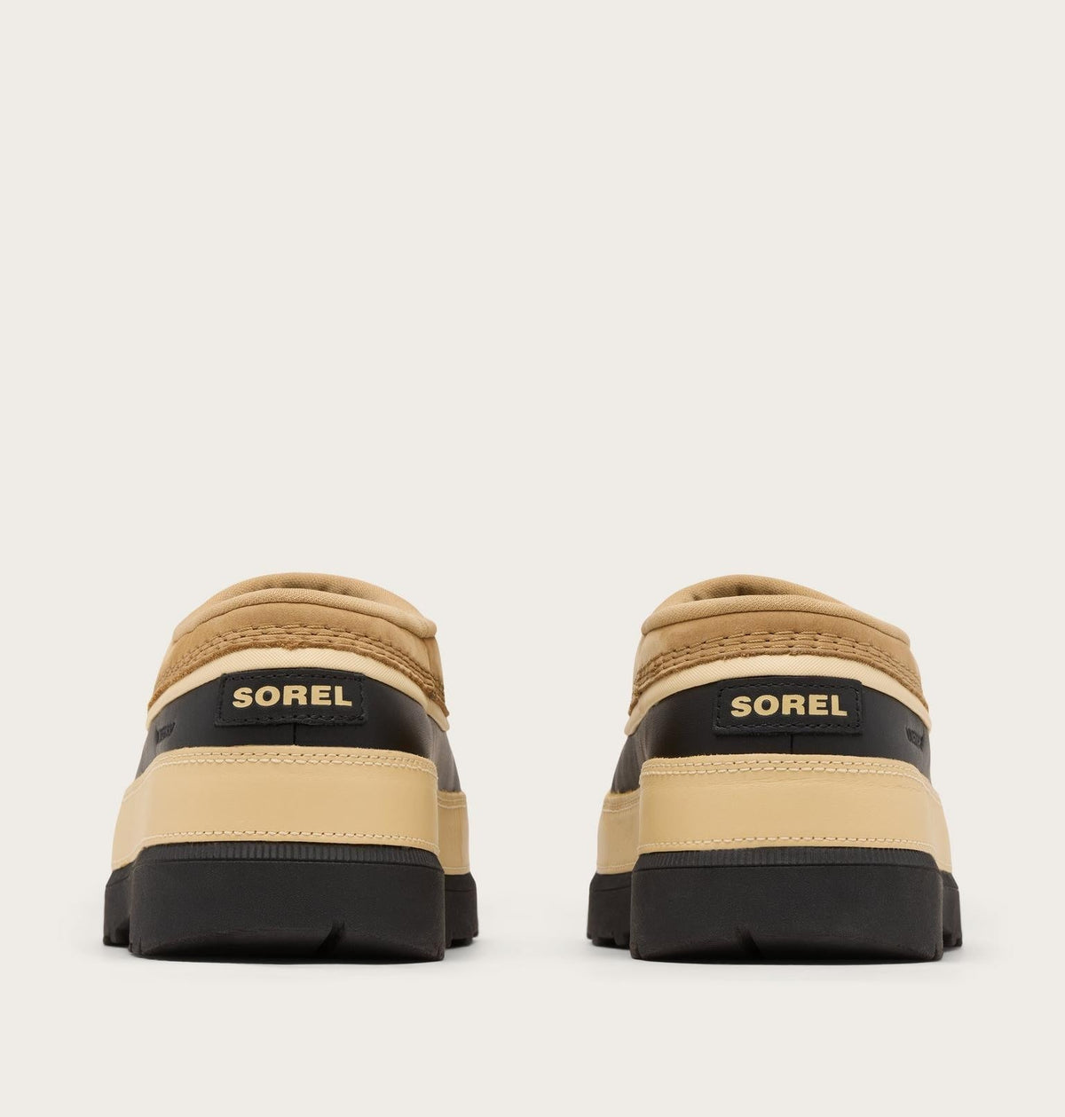 Ambler™ Waterproof Men's Clog - Caribou Buff, Black